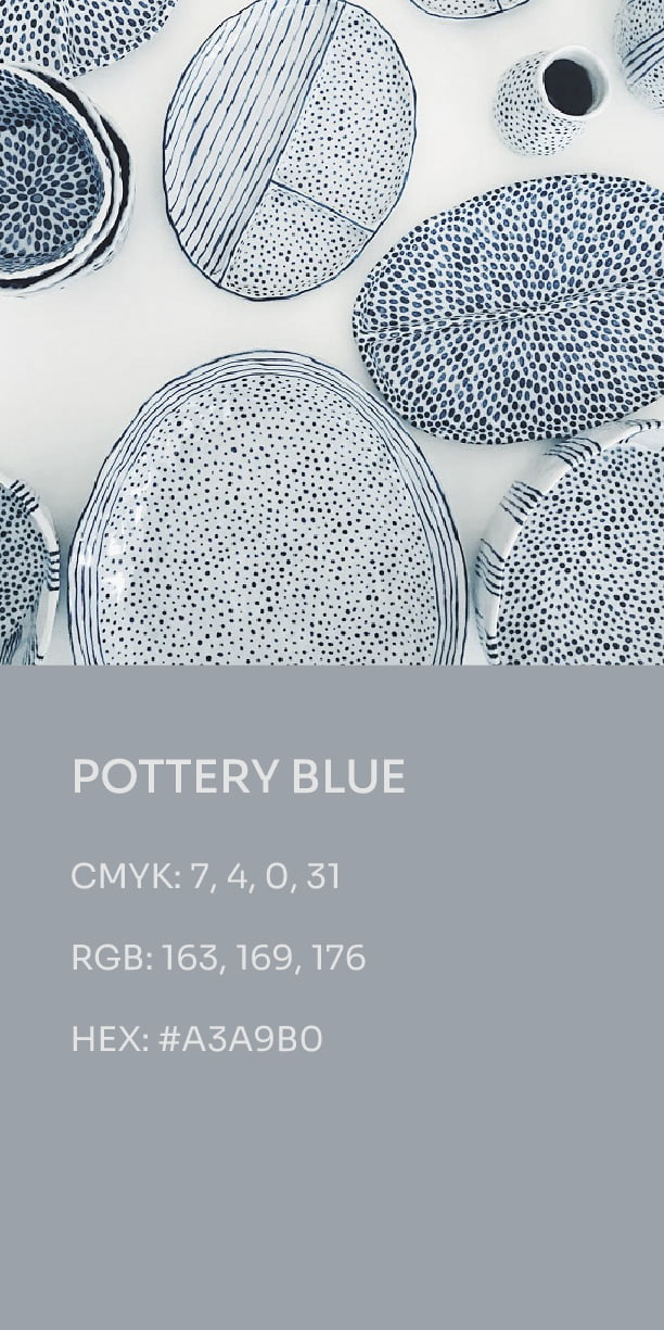 POTTERY BLUE